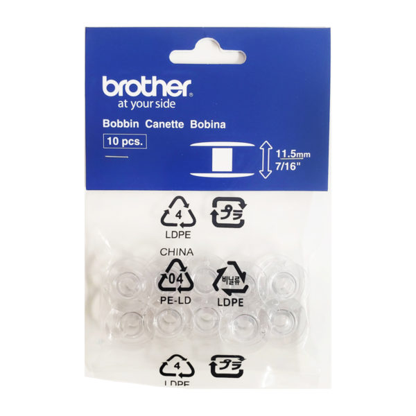 Brother SA156 Class 15 Bobbins 10 pack - main product image