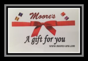 Moore's Sewing Gift Card