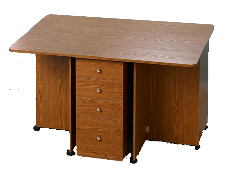 Perfexion Expandable Sewing and Craft Table Sewing Cabinet (PXD2300) - Large Insert