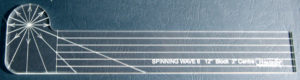 Sew Steady Circles On Quilts Template + FREE Bonus - Spinning Wave #6 Template!
