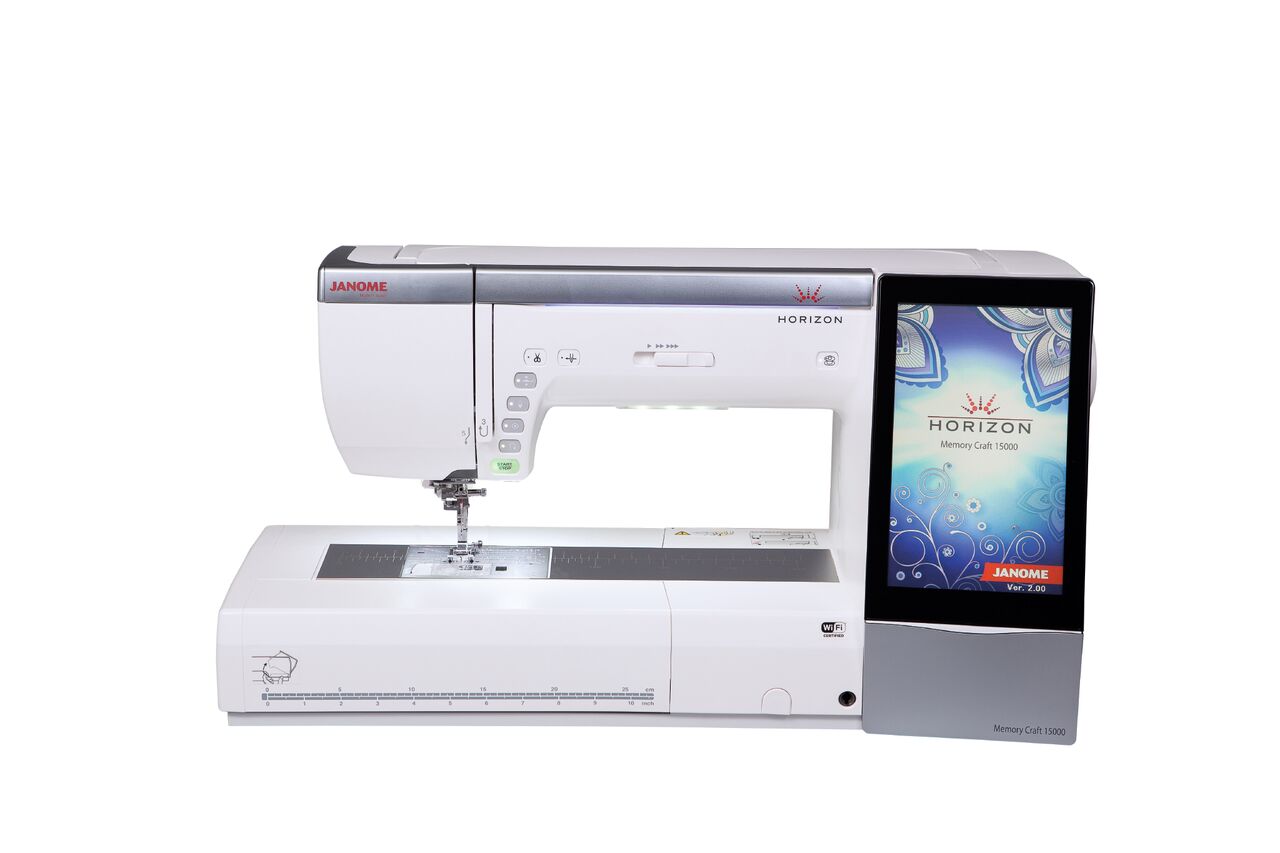 Janome Horizon Memory Craft 15000 v2 Sewing and Embroidery Machine