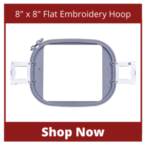 8_ x 8_ Flat Embroidery Hoop