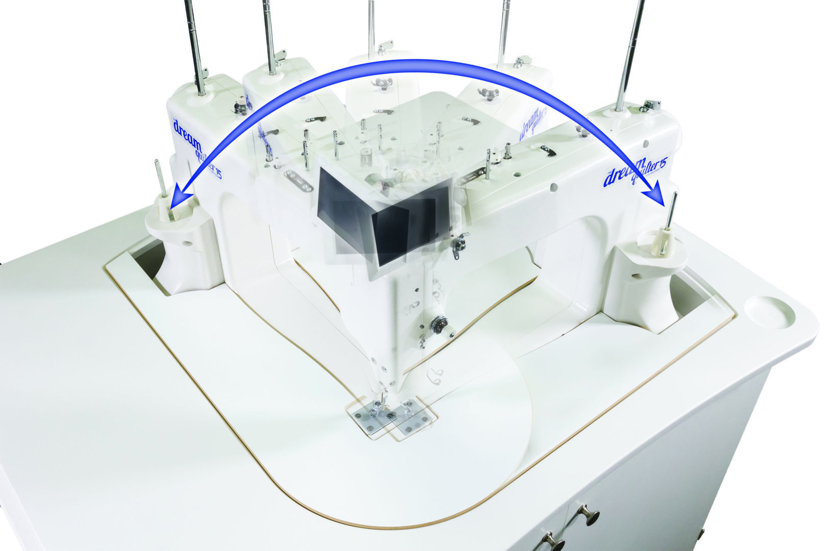 Brother Dream Quilter 15S DQLT15S Mid Arm Quilting Machine Moore's Sewing