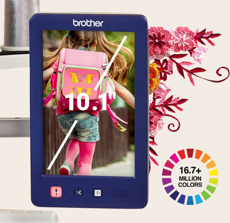 Brother Entrepreneur PR670E MultiNeedle Embroidery Machine Moore's