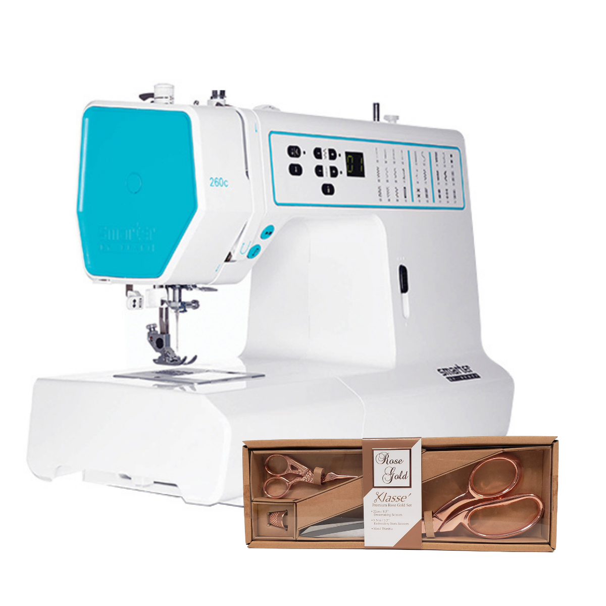 Smarter by Pfaff 260c is available at all Moore's Sewing locations
