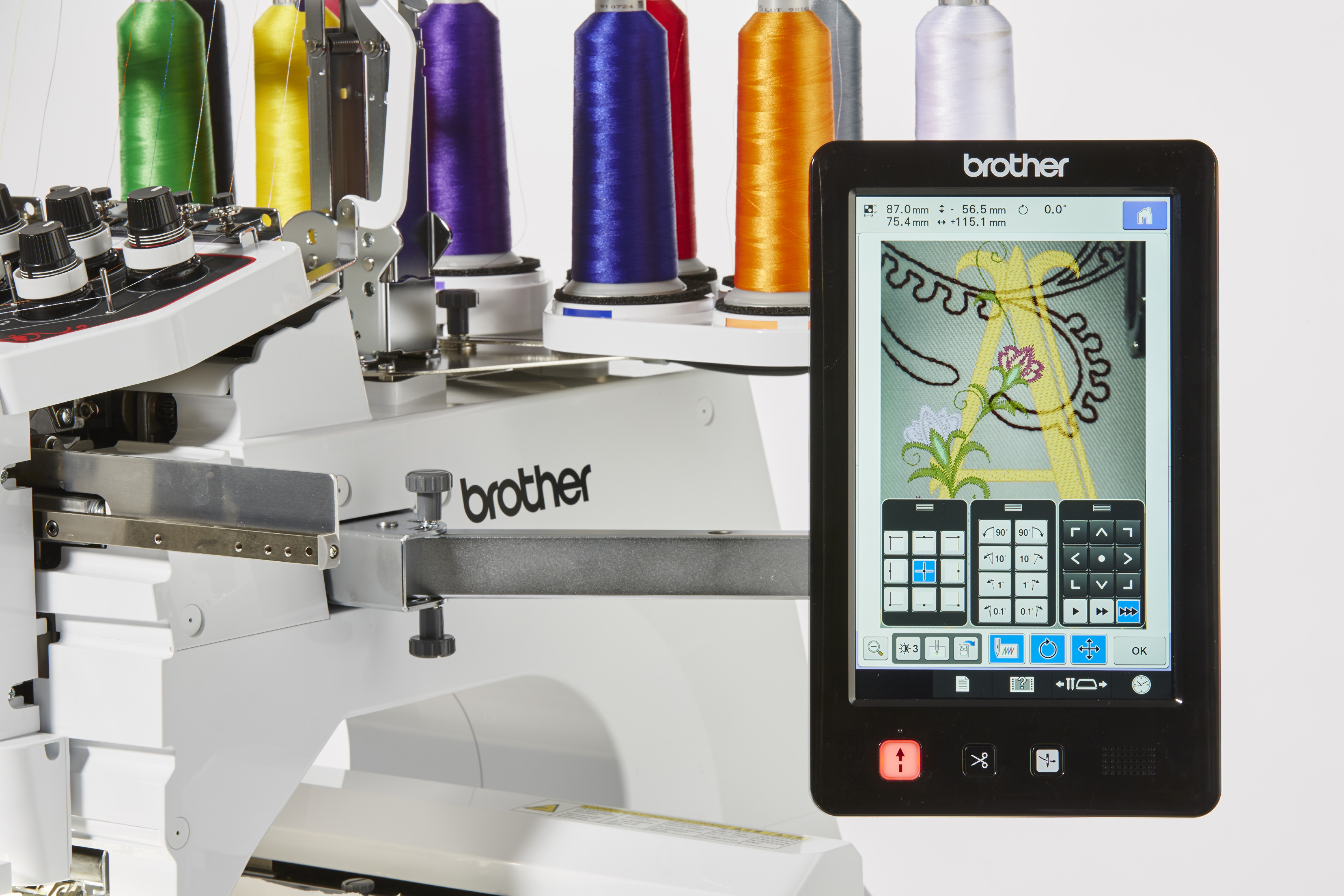 Brother PR1050x 10-Needle Commercial Embroidery Machine