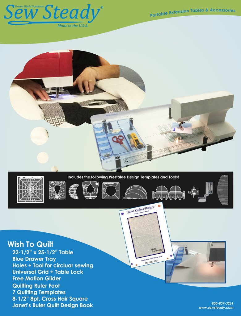 Sew Steady Extension Tables 