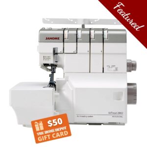 Janome AirThread AT2000 serger main product image with featured bundle