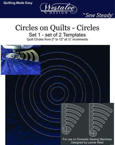 Circles on Quilts Template Set 1