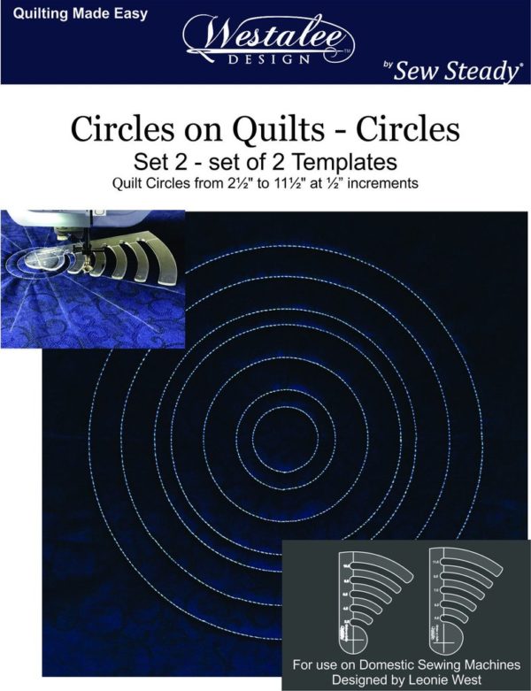 CIRCLES ON QUILTS TEMPLATE SET 2