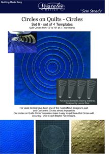 CIRCLES ON QUILTS TEMPLATE SET 6
