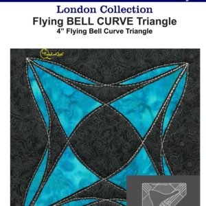 Flying Bell Curve Triangle 4"