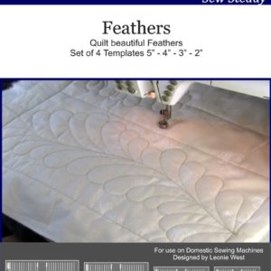 FEATHER TEMPLATE SET OF 4