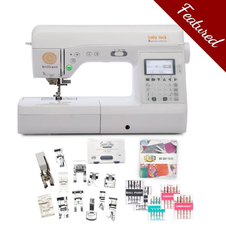 Baby Lock Eclipse DX Serger on sale now at Moore's Sewing.
