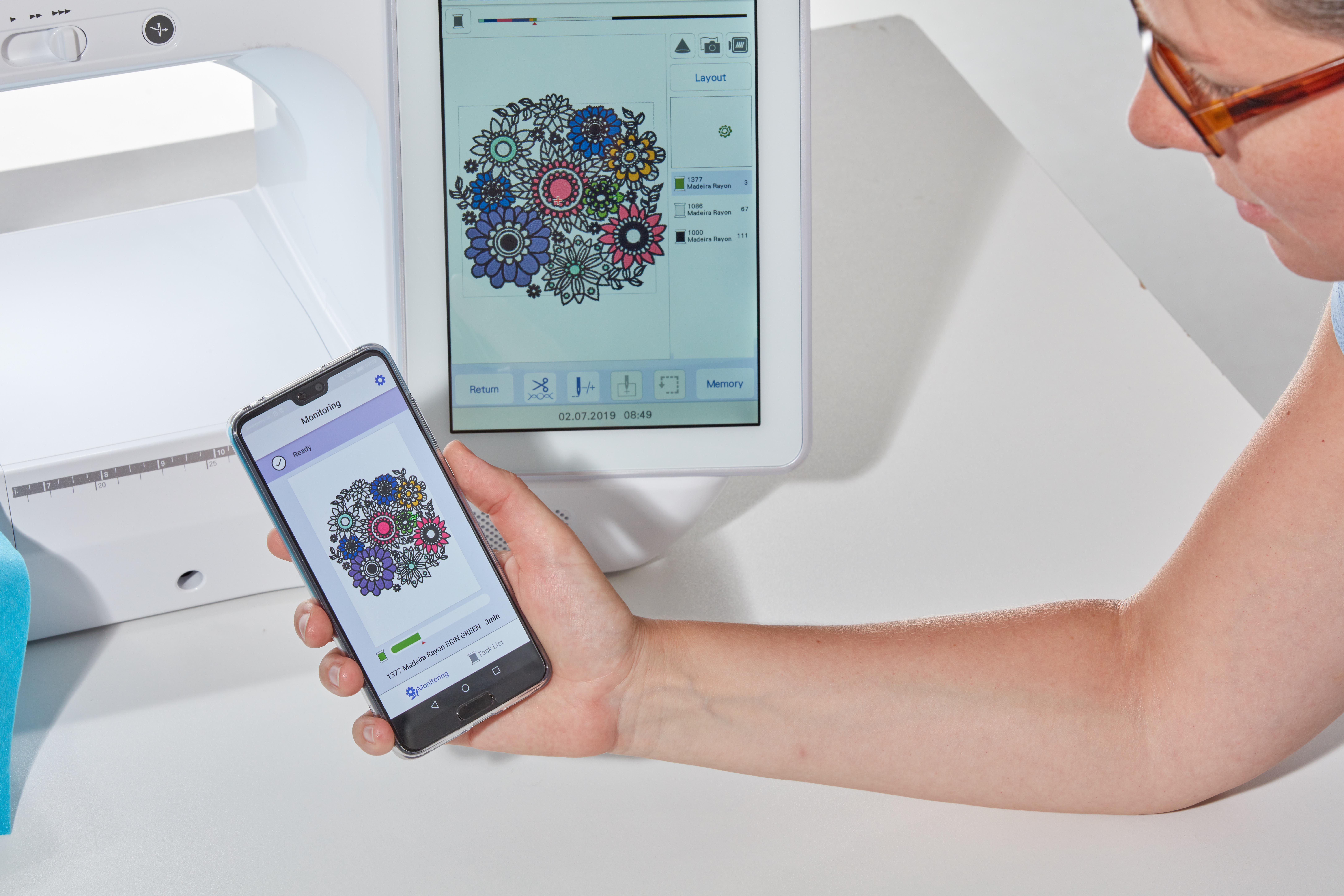 Brother Stellaire Innovis XE1 Embroidery Machine Moore's Sewing