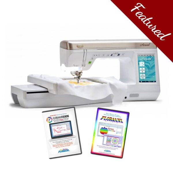 baby lock aerial product image with featured bundle