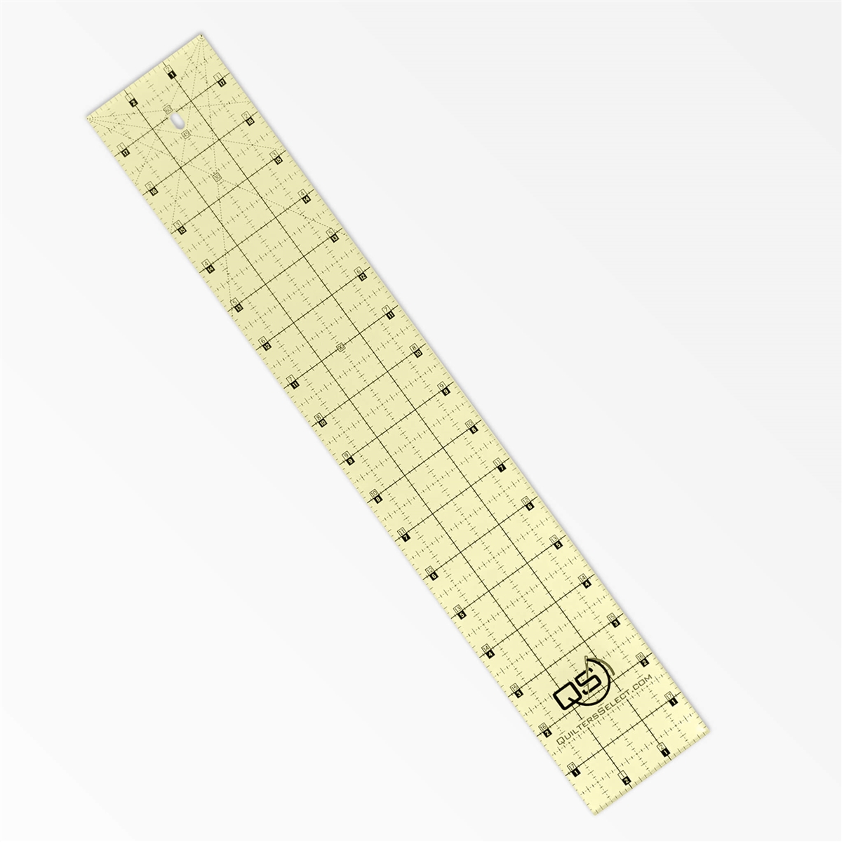 Bazic Stainless Steel Ruler with Non Skid Back