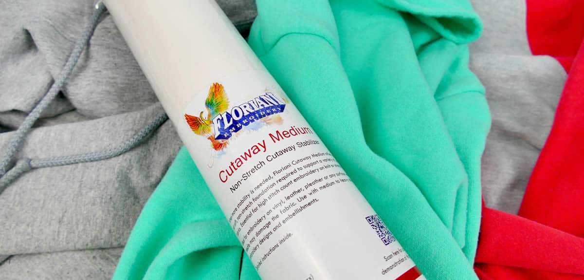 Floriani Cutaway Medium 15" x 10yds Floriani embroidery stabilizer