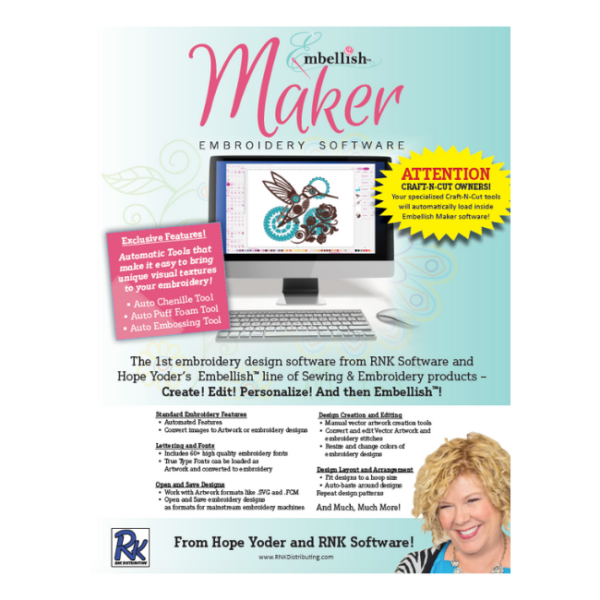 Embellish Maker Software