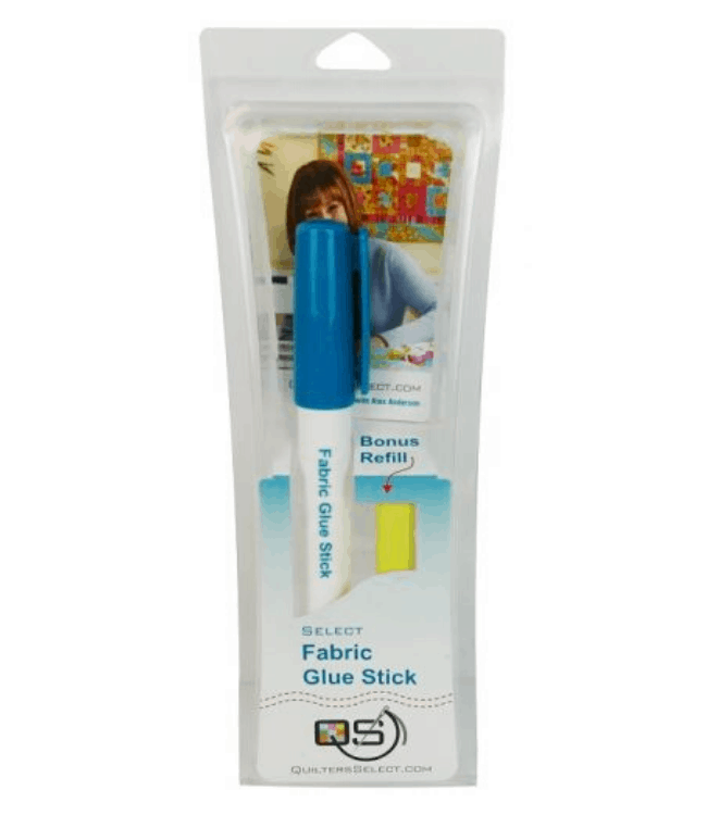 Quilters Select Glue Stick Easier than having to pin your fabric!