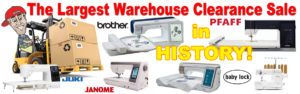 sewing machine sale