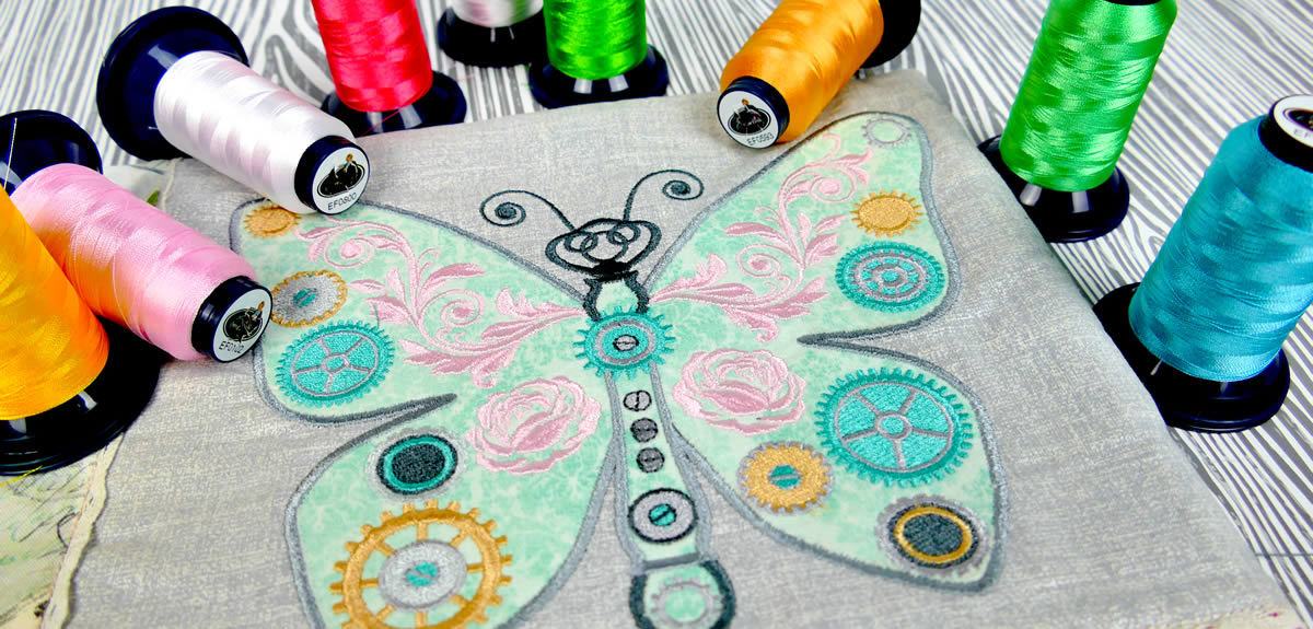 Embellish Flawless thread chart 60wt embroidery thread