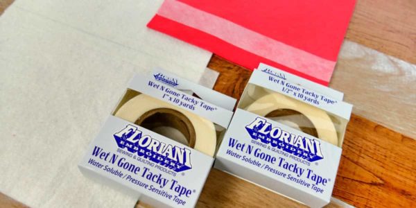 Floriani WetNGone Tacky Tape