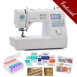 Baby Lock Jubilant sewing machine main product image featured bundle