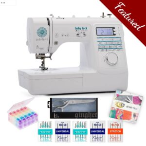 Baby Lock Jubilant sewing machine main product image featured bundle