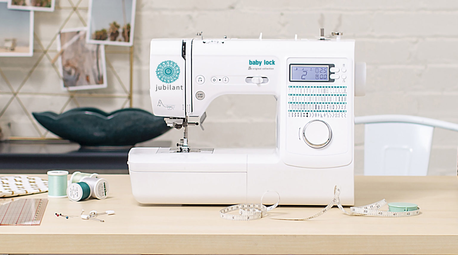 Baby Lock Jubilant is available at all Moore's Sewing locations