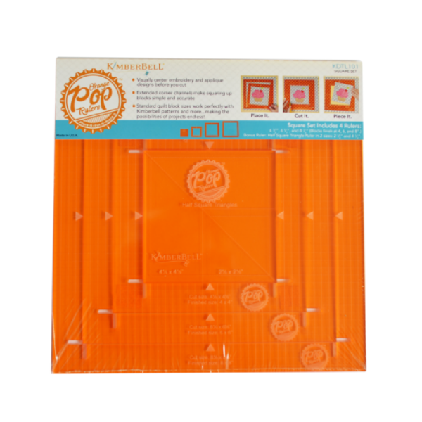 Kimberbell Orange Pop rulers