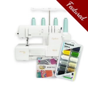 Baby Lock Euphoria serger main product image with featured bundle