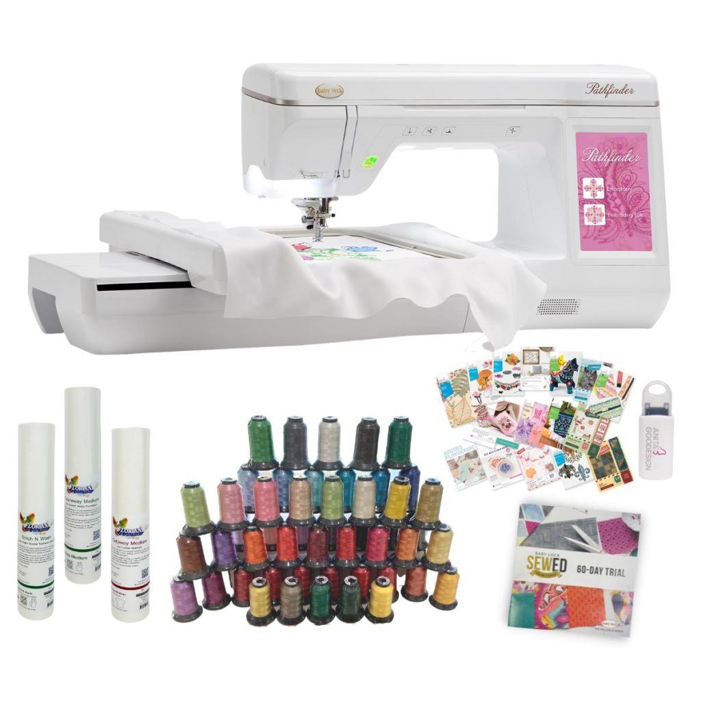 Baby Lock Flourish 2 is available now at all Moore's Sewing locations