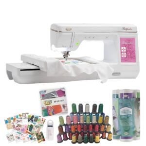 Baby Lock Pathfinder Embroidery Machine main product image with featured bundle