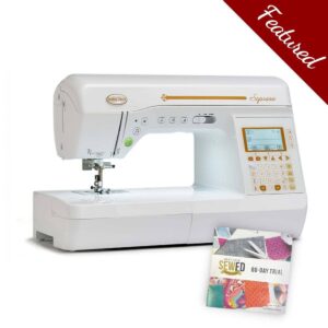 Baby lock Soprano sewing machine main product image with featured bundle