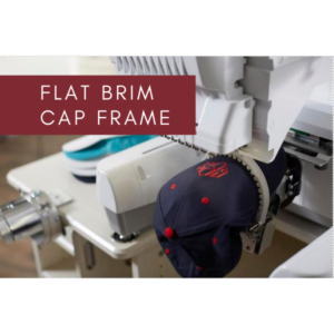 Flat brim cap frame