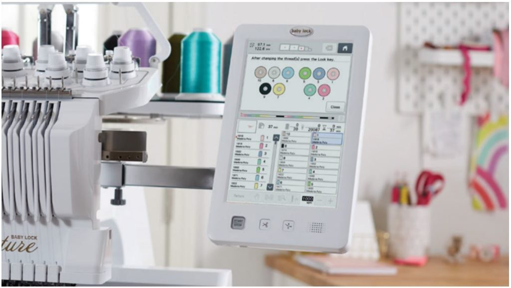 Baby Lock Venture 10needle Embroidery Machine