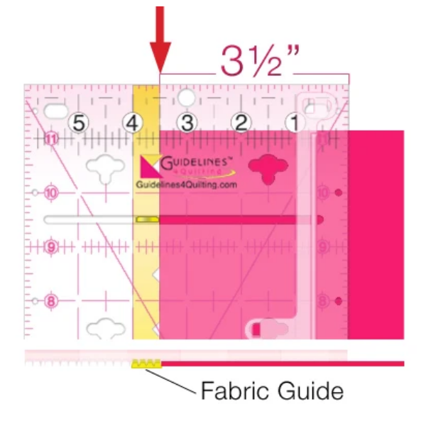 this image displays the 3 Guideline Rulers with 2 Connectors Kit