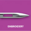 this image shows Klasse Machine Embroidery Needles