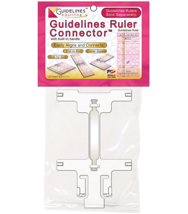 this image displays to the user the guidelines ruler connector product