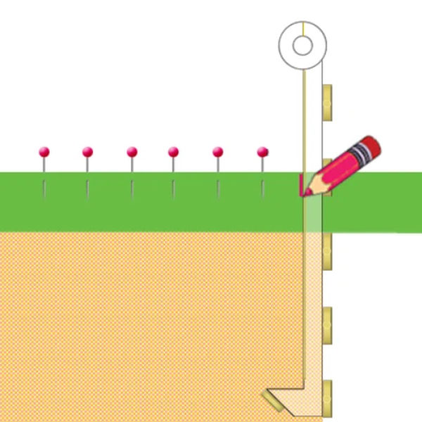 Super Easy Seam Guide Setter by Guidelines4Quilting - Moore's Sewing