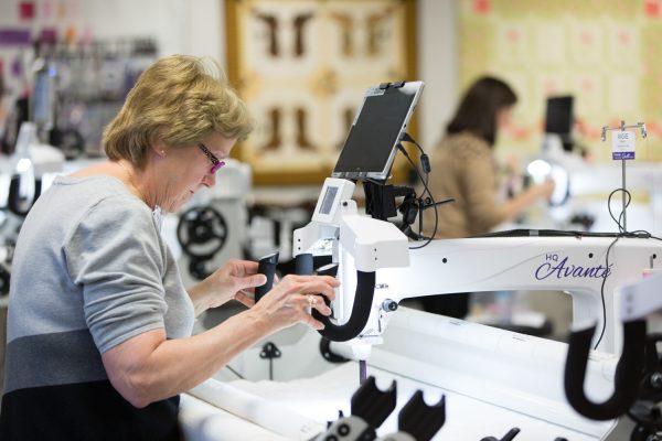 Longarm quilting