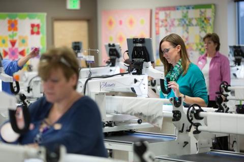 Longarm Quilt Class