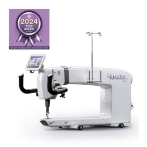 Handi Quilter Amara main product image with 2024 dealer award