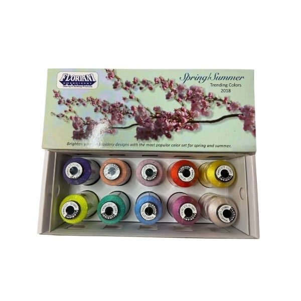 Floriani trending opened package demonstrating what packaging looks like when opened