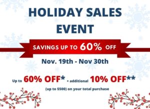 Holiday sales website image