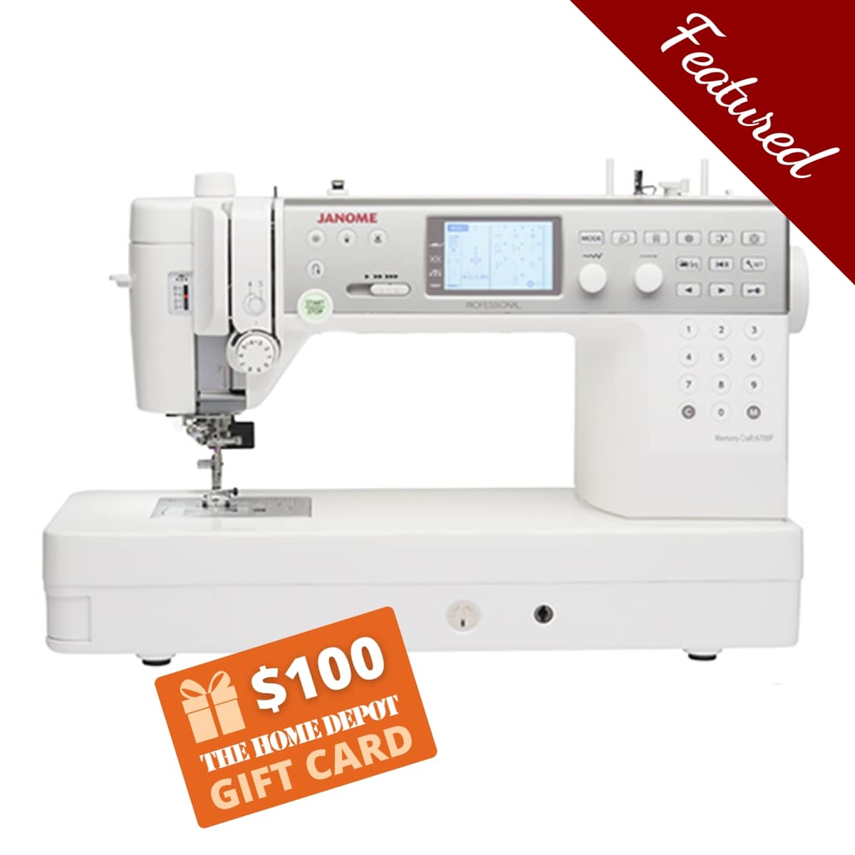 Janome Memory Craft 6700P Sewing Machine - Moore's Sewing