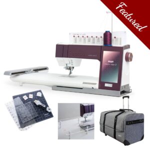 Pfaff Creative Icon 2 sewing and embroidery machine main product image with featured bundle