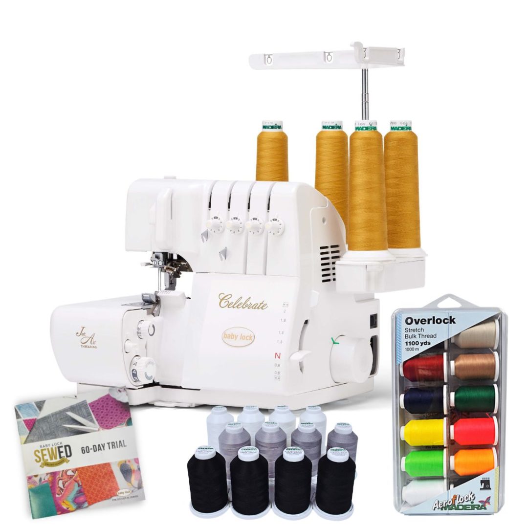 Baby Lock Celebrate is available at all Moore's Sewing locations