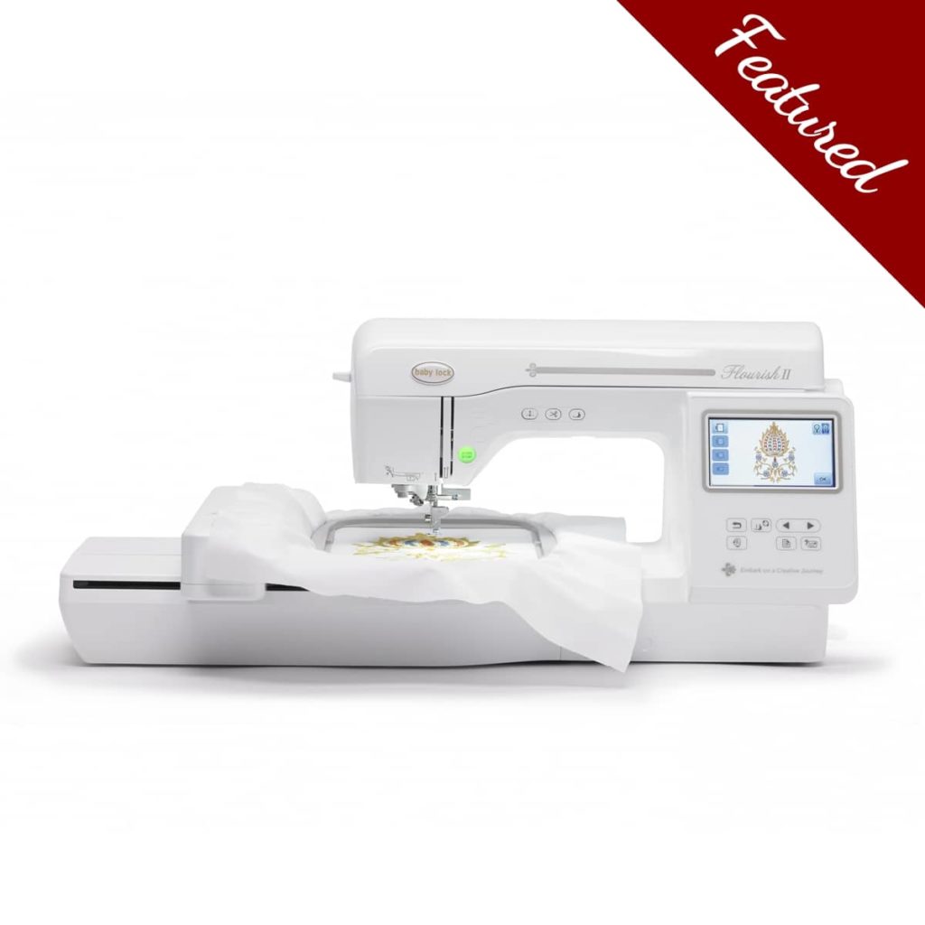 Baby Lock Flourish 2 is available now at all Moore's Sewing locations